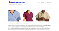 Desktop Screenshot of 4medicalwear.com